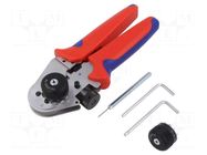 Tool: for crimping; terminals HUMMEL