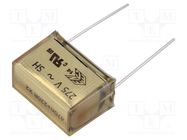 Capacitor: paper; X2; 470nF; 275VAC; 25.4mm; ±20%; THT; P409; 630VDC KEMET