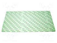 Tape: heat transfer; W: 200mm; L: 400mm; Thk: 3mm; 1.5W/mK AG TERMOPASTY