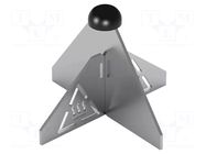 PCB holder; 37mm; metal; 3pcs. JBC TOOLS
