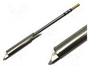 Tip: for desoldering irons; 0.76x1.68mm; 468°C METCAL