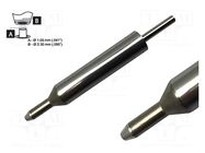 Tip: for desoldering irons; 1.02x2.28mm; 421°C; SmartHeat® METCAL