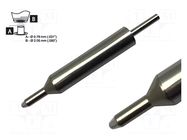 Tip: for desoldering irons; 0.76x2.03mm; 421°C METCAL
