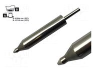 Tip: for desoldering irons; 0.64x1.78mm; 421°C METCAL