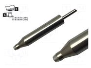 Tip: for desoldering irons; 2.41x3.63mm; 471°C; SmartHeat® METCAL