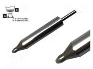 Tip: for desoldering irons; 1.27x2.64mm; 471°C; SmartHeat® METCAL