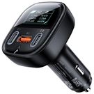 Acefast car charger 101W 2x USB Type C / USB, PPS, Power Delivery, Quick Charge 4.0, AFC, FCP black (B5), Acefast