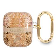 Guess GUA2HHFLD AirPods cover gold/gold Paisley Strap Collection, Guess