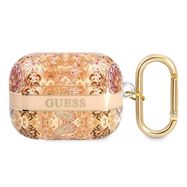 Guess GUAPHHFLD AirPods Pro cover gold/gold Paisley Strap Collection, Guess