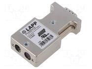Connector: D-Sub; PIN: 9; straight; screw terminal; for cable LAPP