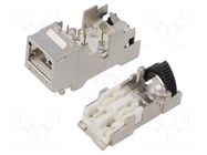 Connector: RJ45; plug; PIN: 8; Cat: 6a; shielded; 8p8c; 22AWG÷27AWG LAPP