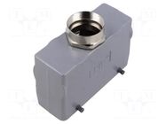 Enclosure for connectors: HDC; size H-B 24; for cable; straight LAPP