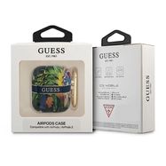 Guess GUA2HHFLB AirPods cover blue/blue Flower Strap Collection, Guess