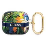 Guess GUA3HHFLB AirPods 3 cover blue/blue Flower Strap Collection, Guess