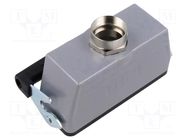 Enclosure for connectors: HDC; size H-B 24; for cable; straight LAPP