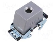 Enclosure for connectors: HDC; size H-B 10; for cable; straight LAPP