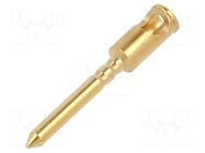 Contact; male; gold-plated; 0.75÷1.5mm2; soldering; connectors LAPP