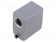 Enclosure for connectors: HDC; size H-B 10; for cable; for latch LAPP