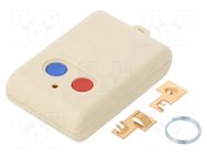 Enclosure: for remote controller; X: 37mm; Y: 61mm; Z: 16mm; ABS SUPERTRONIC