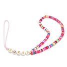Guess pendant GUSTGMPP Phone Strap multicolor pink/multicolor pink Heishi Beads, Guess