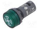Light-sound signaller; 22mm; CB1; Ø22.3mm; 24VAC; 24VDC; 48mA ABB
