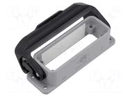 Enclosure for connectors: HDC; size 66.16; for panel mounting ILME