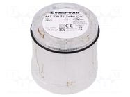 Module: light signaller; orange; LED; 24VDC; 24VAC; IP65; -30÷60°C WERMA
