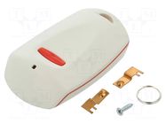 Enclosure: for remote controller; X: 41mm; Y: 65mm; Z: 17mm; ABS SUPERTRONIC