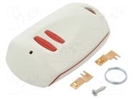 Enclosure: for remote controller; X: 41mm; Y: 65mm; Z: 17mm; ABS SUPERTRONIC