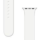 Silicone Strap APS Silicone Band for Watch Ultra / 9 / 8 / 7 / 6 / 5 / 4 / 3 / 2 / SE (45 / 44 / 42mm) Strap Watch Bracelet White, Hurtel