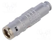 Connector: circular; 1K; plug; male; PIN: 16; soldering; for cable LEMO