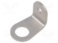 Holder; sensors; W: 16mm; stainless steel; Mount.hole diam: 12mm ELESA+GANTER