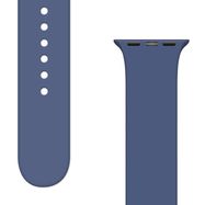 Silicone Strap APS for Apple Watch 42/44/45mm Strap Watch Bracelet - Blue, Hurtel