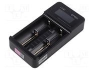 Charger: for rechargeable batteries; Li-Ion; 3.6/3.7V; 1A EFEST