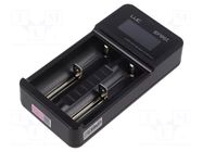Charger: for rechargeable batteries; Li-Ion; 3.6/3.7V; 1A EFEST