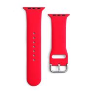 Silicone Strap APS for Apple Watch 38/40/41mm Strap Watchband - Red, Hurtel