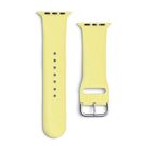 Silicone Strap APS Silicone Band for Watch Ultra / 9 / 8 / 7 / 6 / 5 / 4 / 3 / 2 / SE (49 / 45 / 44 / 42mm) Strap Watch Bracelet Yellow, Hurtel