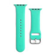 Silicone Strap APS for Apple Watch 42/44/45mm Strap Watch Bracelet - Mint, Hurtel