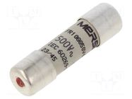 Fuse: fuse; 6A; 500VAC; 250VDC; gG; ceramic,cylindrical,industrial MERSEN