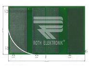 Board: universal; double sided,eurocard,prototyping; W: 100mm ROTH ELEKTRONIK GMBH