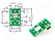 Board: universal; double sided,multiadapter,prototyping; DPAK3 ROTH ELEKTRONIK GMBH