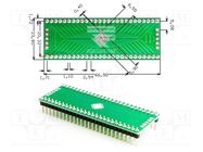 Board: universal; double sided,multiadapter,prototyping; QFN52 ROTH ELEKTRONIK GMBH