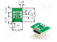 Board: universal; double sided,multiadapter,prototyping; SOP5 ROTH ELEKTRONIK GMBH