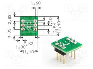 Board: universal; double sided,multiadapter,prototyping; TSOP5 ROTH ELEKTRONIK GMBH