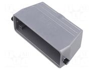 Enclosure for connectors: HDC; size H-B 24; for cable; for latch LAPP