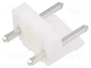 Connector: wire-board; socket; male; VH; 10A; 250V; PIN: 2; vertical JST