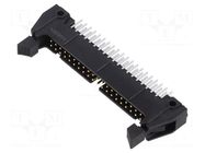 Connector: IDC; socket; male; PIN: 40; 3000; straight; 5A; THT; 2.54mm 3M