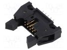 Socket; IDC; male; PIN: 10; straight; with short latch; THT; 5A; 3000 3M