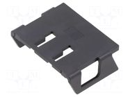 Connector: wire-wire/PCB; plug; female; PIN: 3; DF60; angled HIROSE