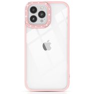 Kingxbar Sparkle Series case iPhone 13 Pro with crystals back cover pink, Kingxbar
